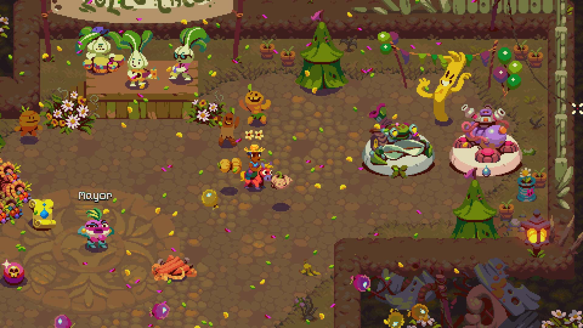 #9. Atomicrops Deluxe Edition (GOG) โดย: Raw Fury
