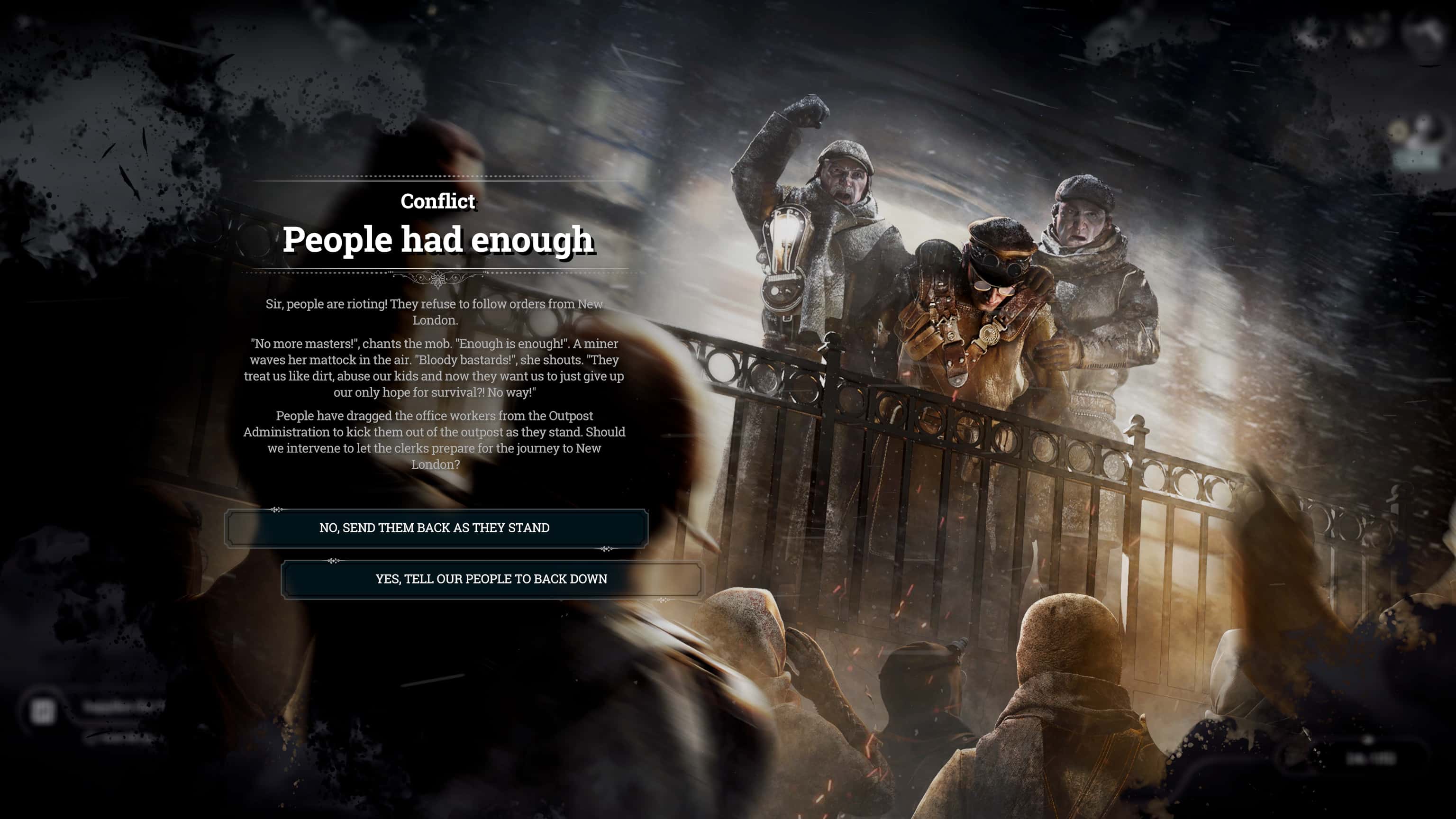 #5. Frostpunk: On The Edge (GOG) Podle: 11 bit studios