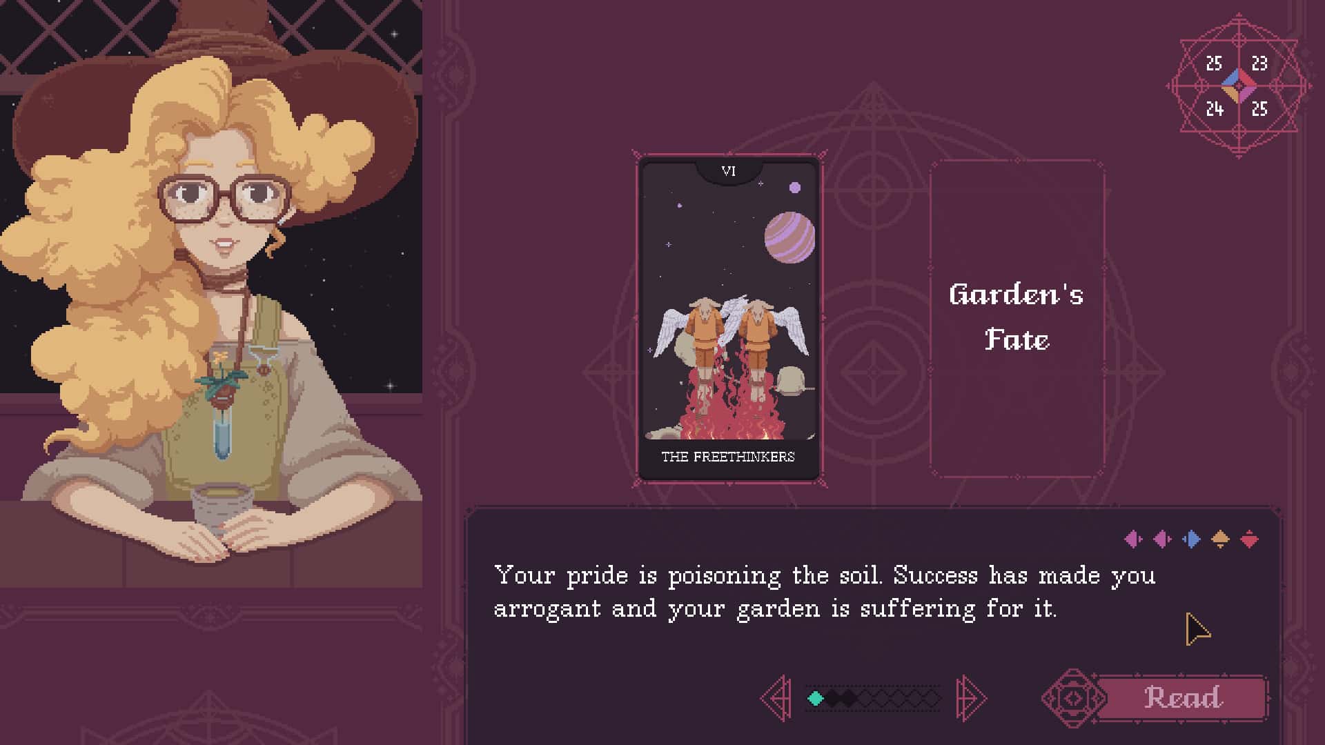 #8. The Cosmic Wheel Sisterhood (GOG) Göre: Devolver Digital
