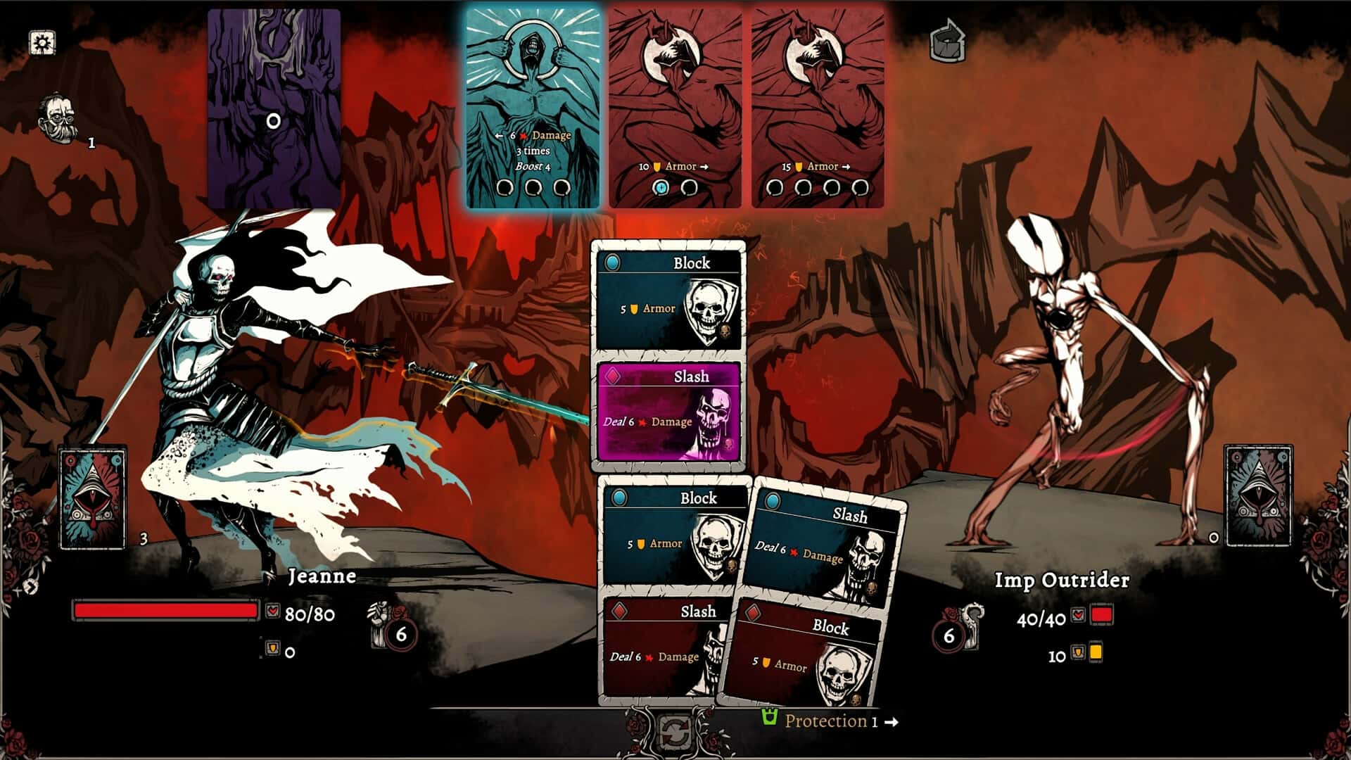 #3. Nadir: A Grimdark Deck Builder (GOG) โดย: Black Eye Games