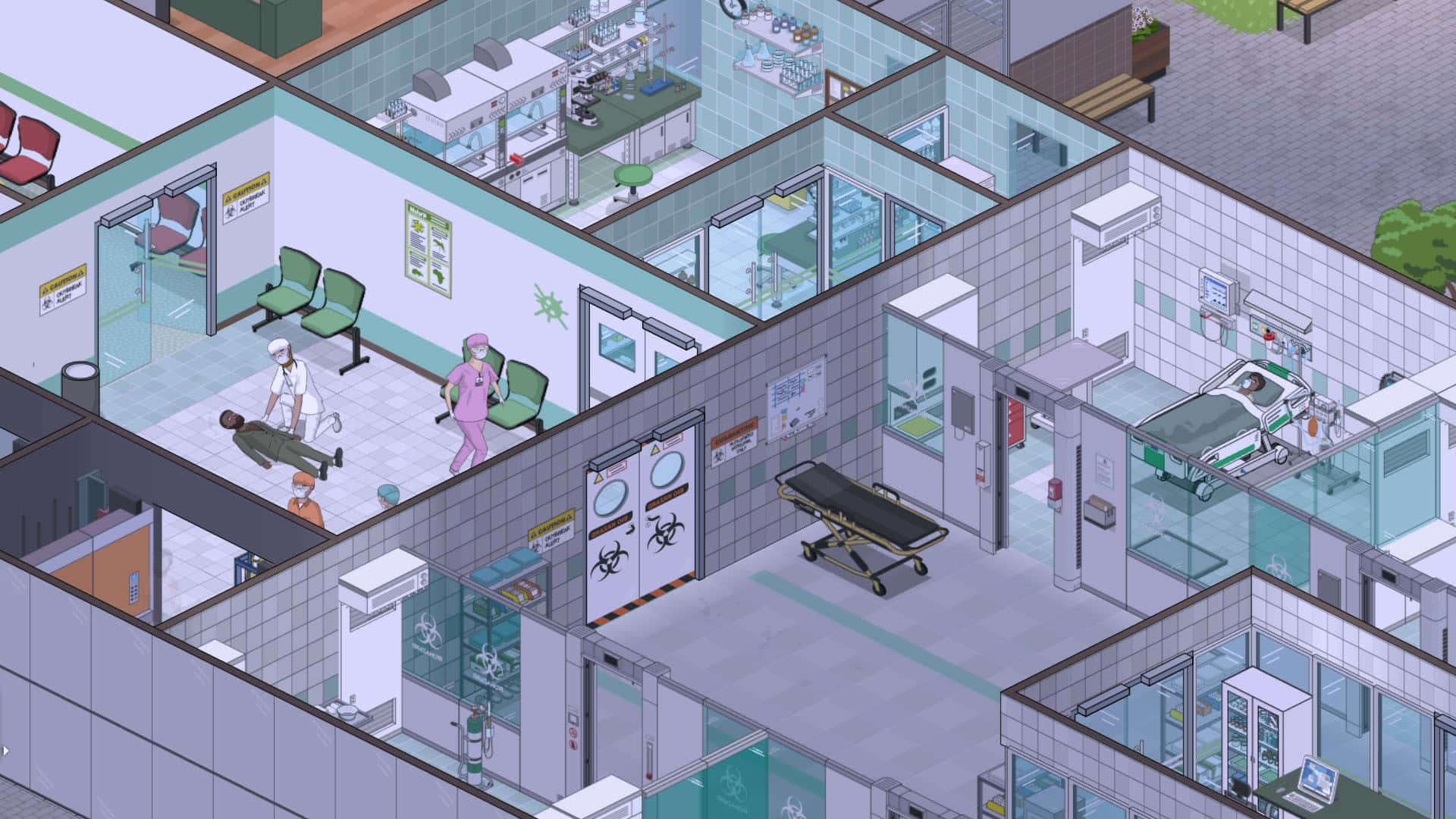 #1. Project Hospital - Department of Infectious Diseases (GOG) Bởi: Oxymoron Games