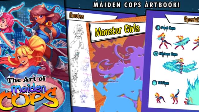 Maiden Cops - Art Book