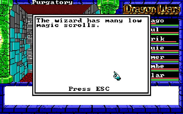 #3. Dragon Wars (GOG) Bởi: Interplay