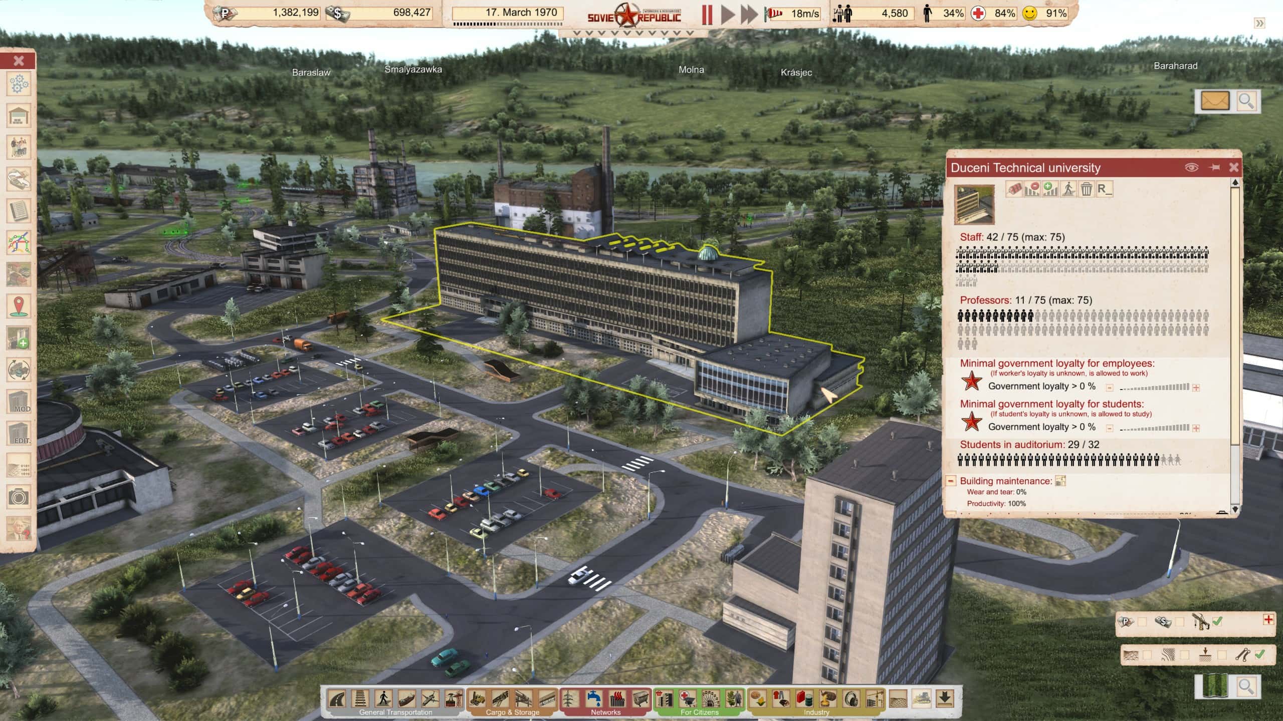 #7. Workers & Resources: Soviet Republic (GOG) Bởi: Hooded Horse