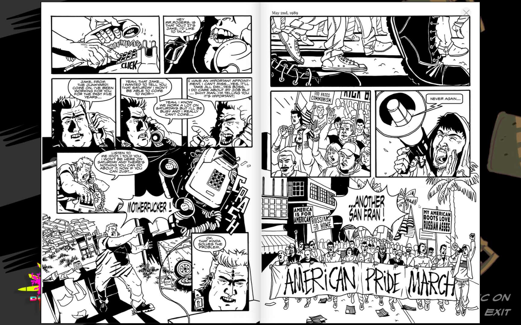 #2. Hotline Miami 2: Wrong Number - Digital Comics (GOG) By: Devolver Digital