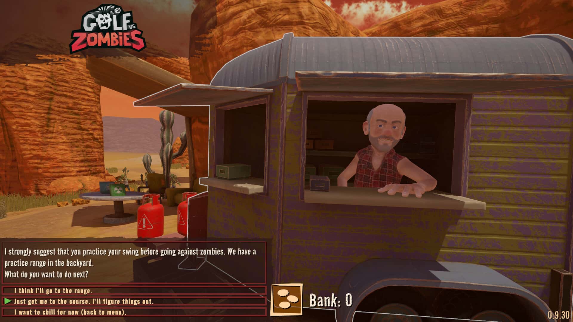 #7. Golf VS Zombies (GOG) 게시자: Untold Tales, Hyperstrange
