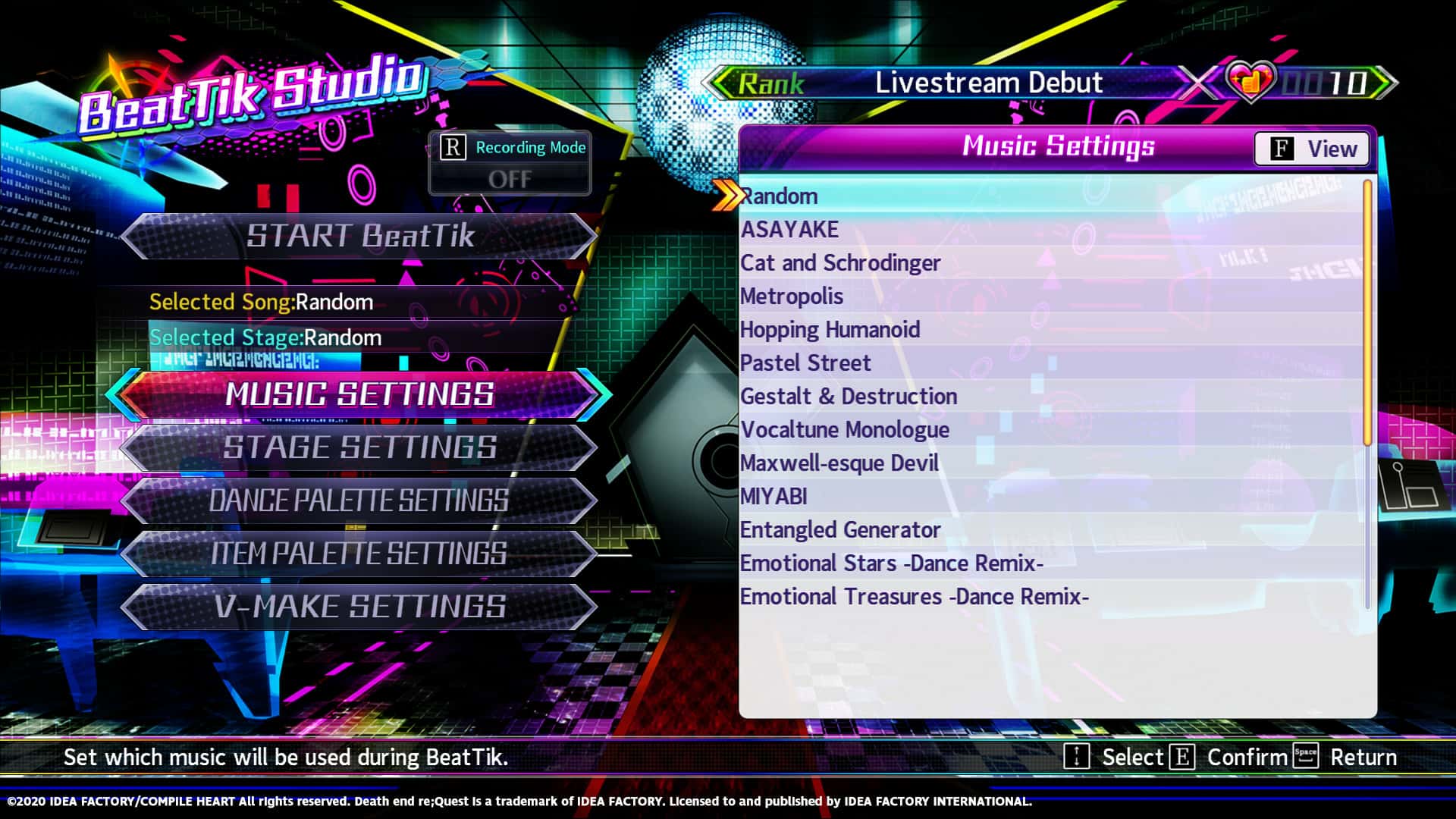 Neptunia Virtual Stars - Unlock All BeatTik Songs (GOG) Podle: Idea Factory International Neptunia Virtual Stars - Unlock All BeatTik Songs (GOG) Podle: Idea Factory International