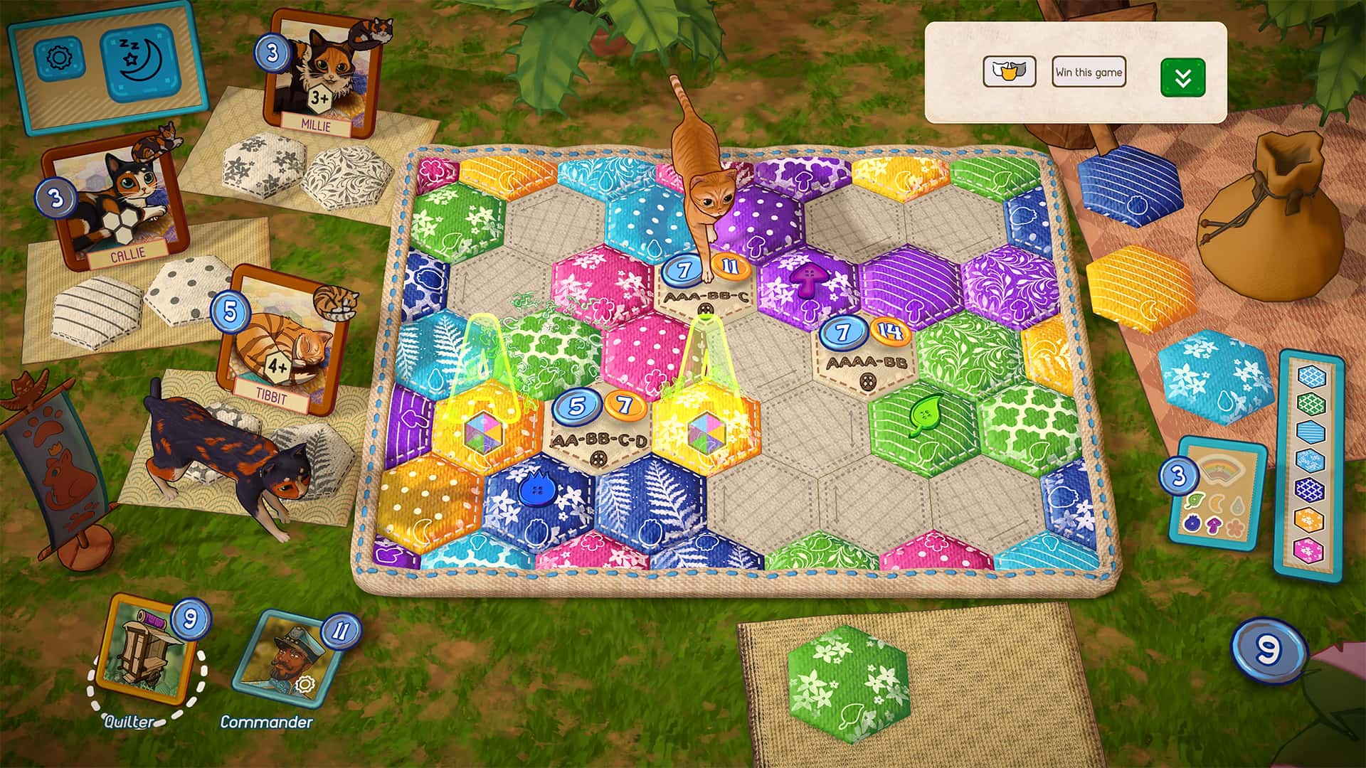#4. Quilts and Cats of Calico Special Edition (GOG) By: Monster Couch, Flatout Games