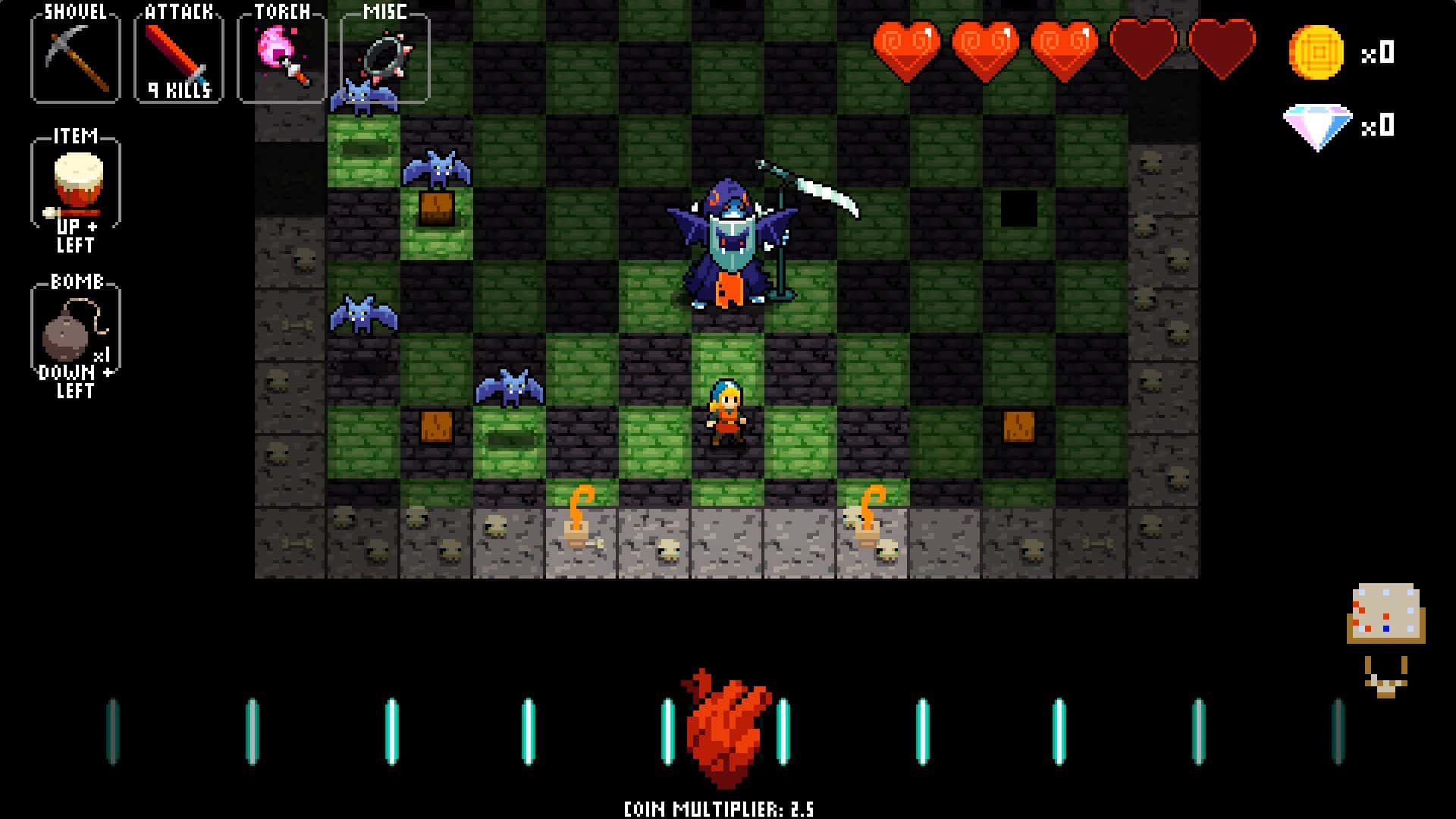 #8. Crypt of the NecroDancer (GOG) 由: Brace Yourself Games