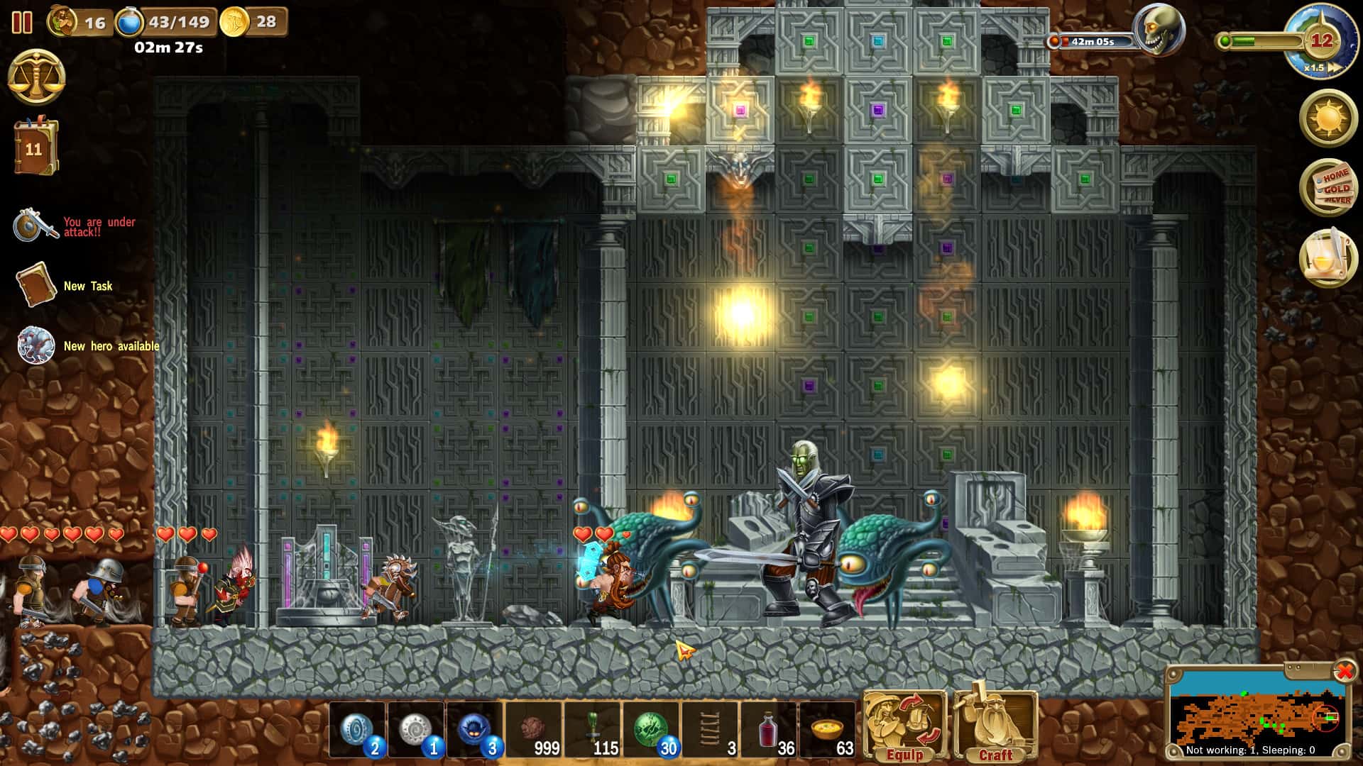 #2. Craft The World - Heroes (GOG) By: Dekovir Entertainment