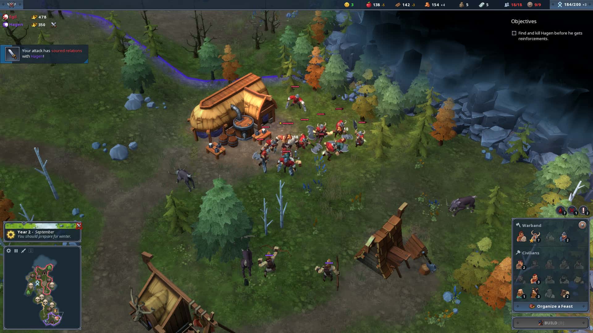 #7. Northgard: The Viking Age Edition (GOG) Podle: Shiro Games