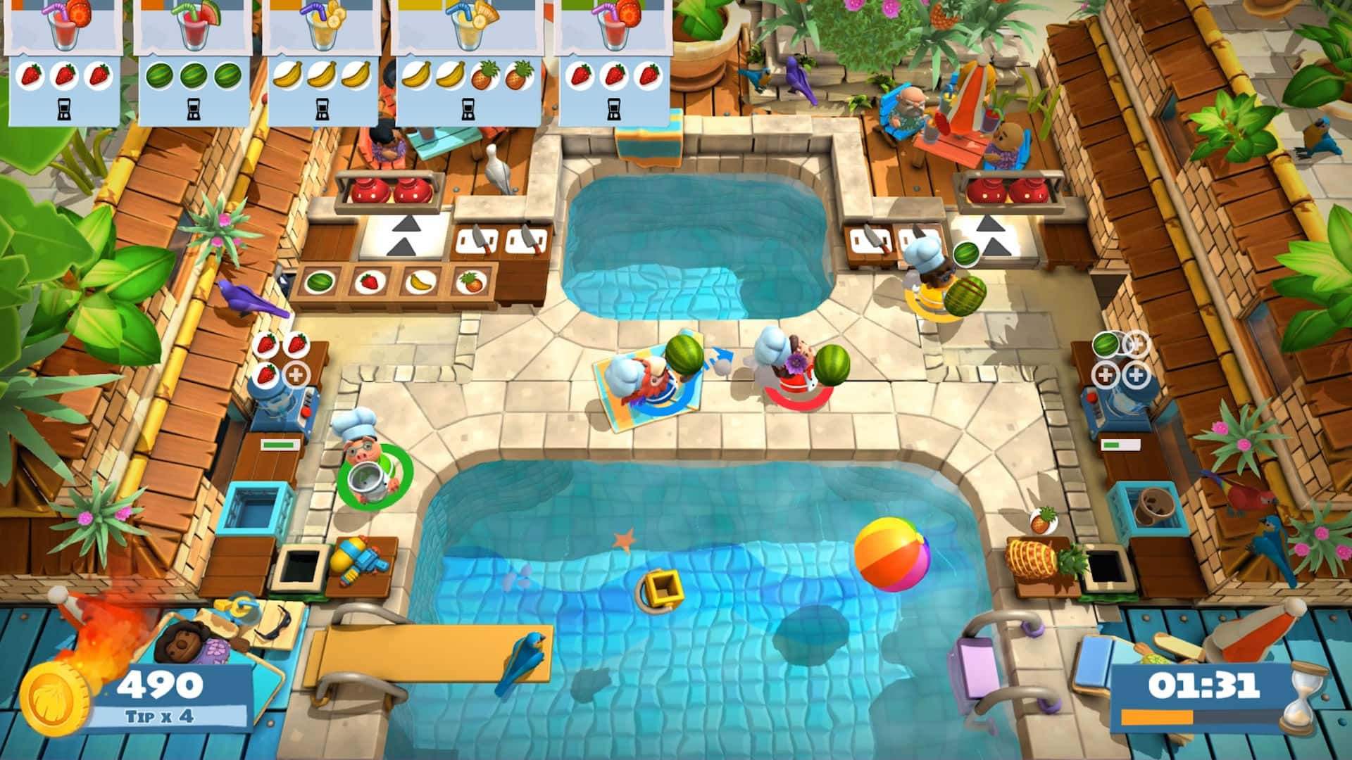 #7. Overcooked! 2 - Surf 'n' Turf (GOG) 由: Team17 Digital LTD.