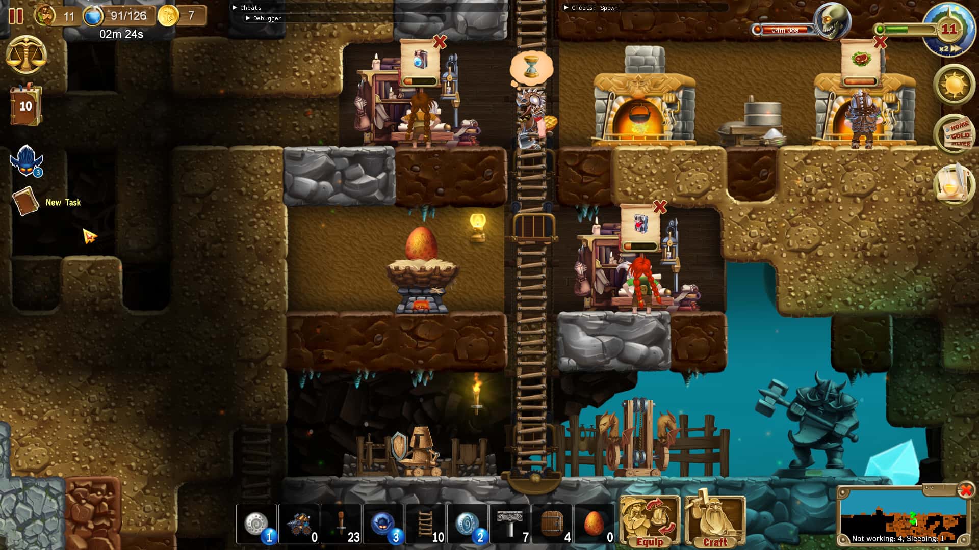 #8. Craft the World - Bosses & Monsters (GOG) De: Dekovir Entertainment