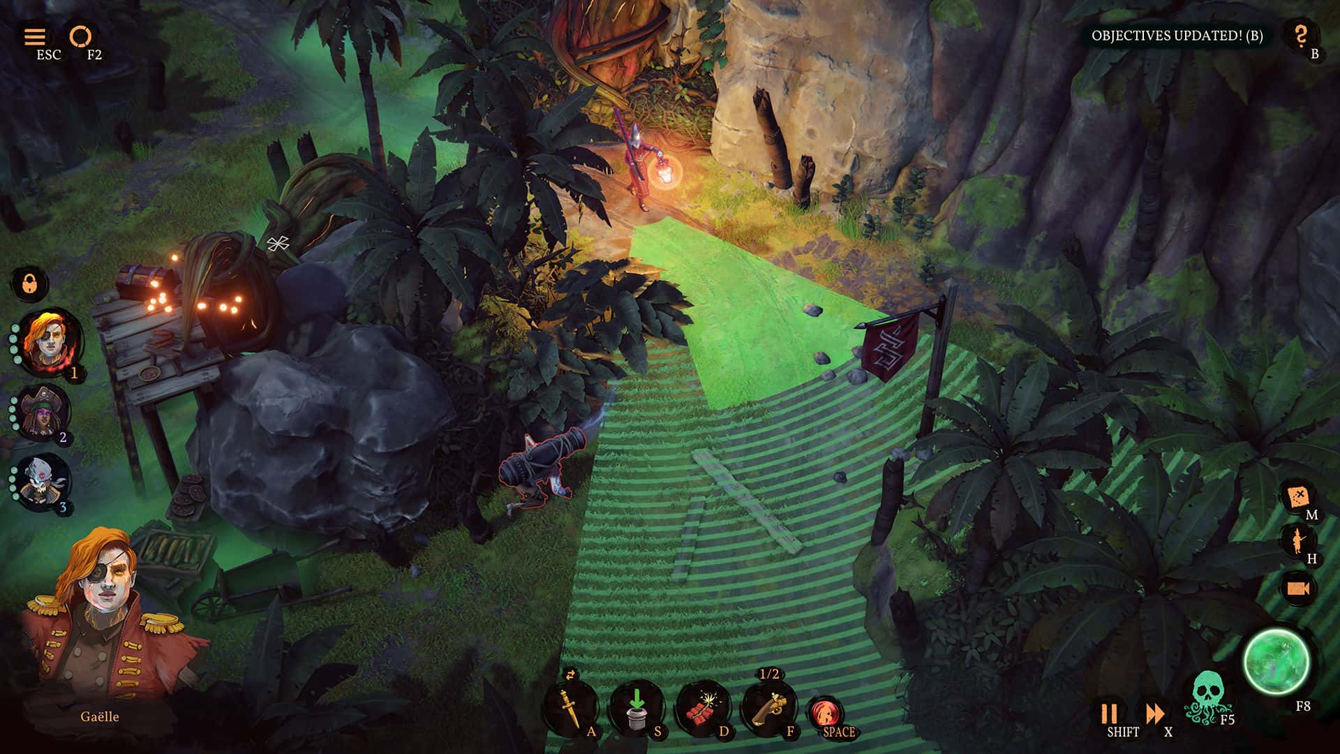 #1. Shadow Gambit: The Cursed Crew (GOG) โดย: Hooded Horse