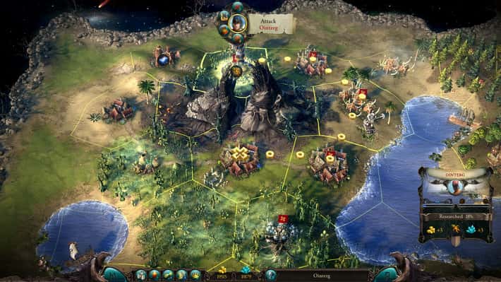 #3. Eador. Masters of the Broken World (GOG) โดย: Snowbird Games
