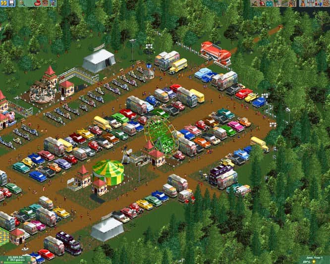 #1. RollerCoaster Tycoon® 2: Triple Thrill Pack (GOG) Podle: Atari