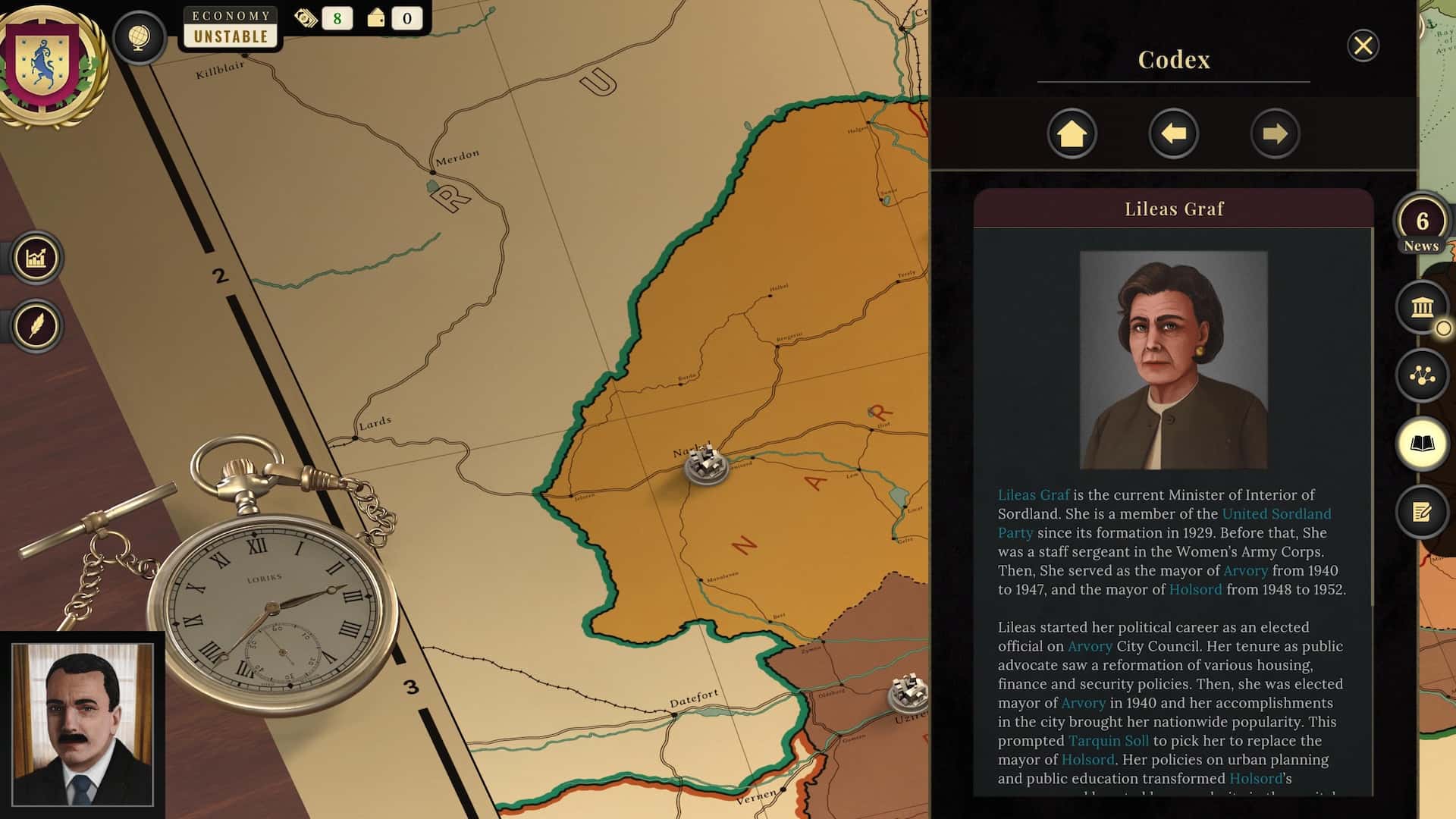 #4. Suzerain - Supporter Edition (GOG) Podle: Torpor Games