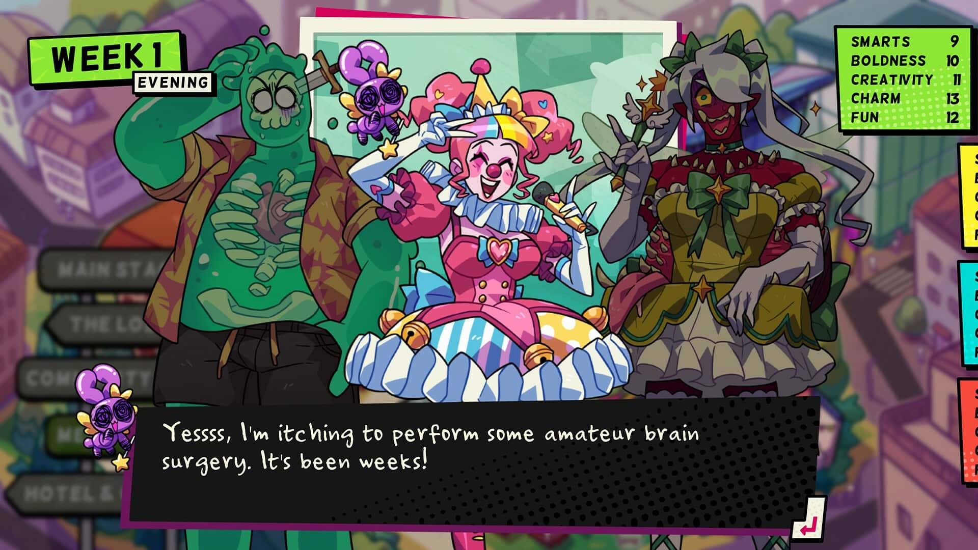 #7. Monster Prom 4: Monster Con (GOG) Podle: Beautiful Glitch