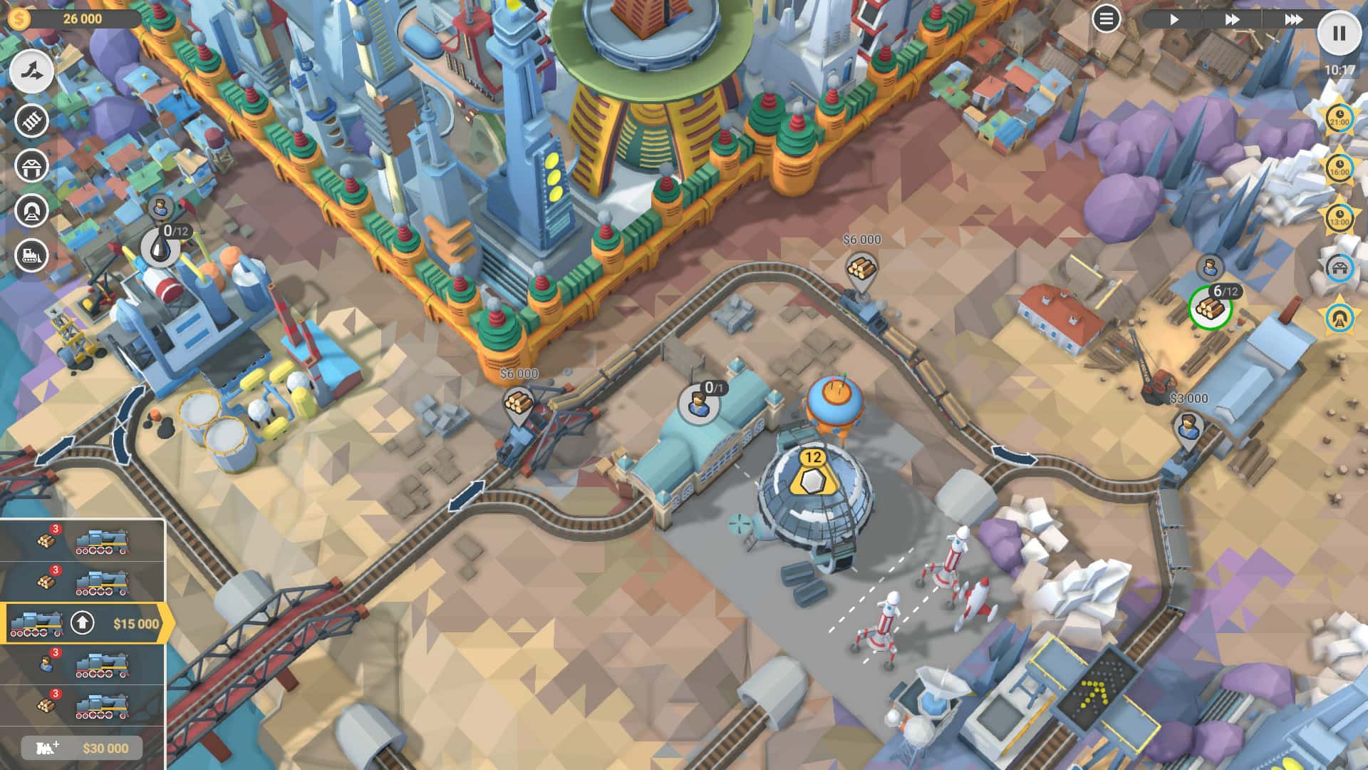 #5. Train Valley 2: Myths & Rails (GOG) 由: Flazm