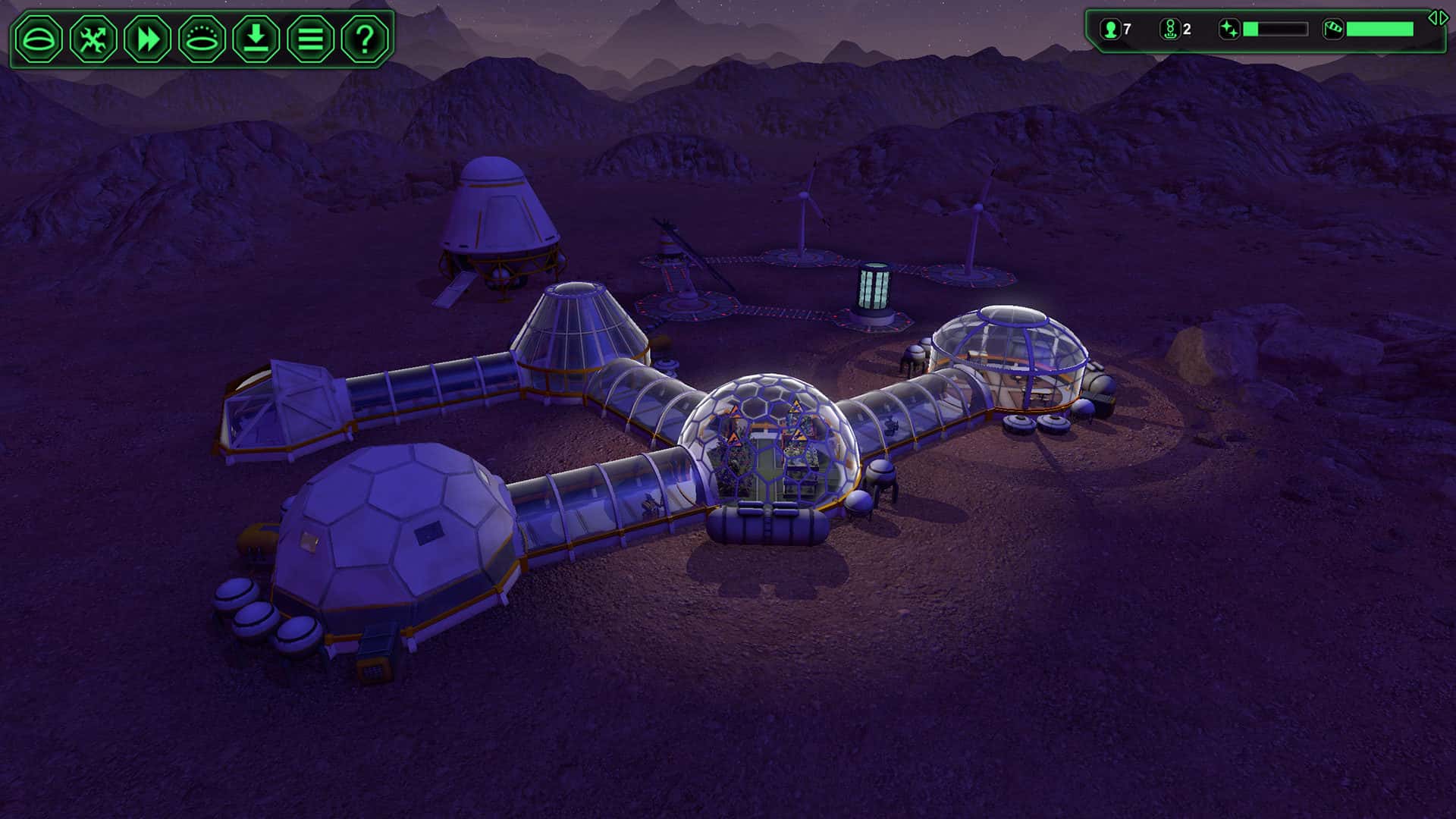 #1. Planetbase (GOG) By: Madruga Works