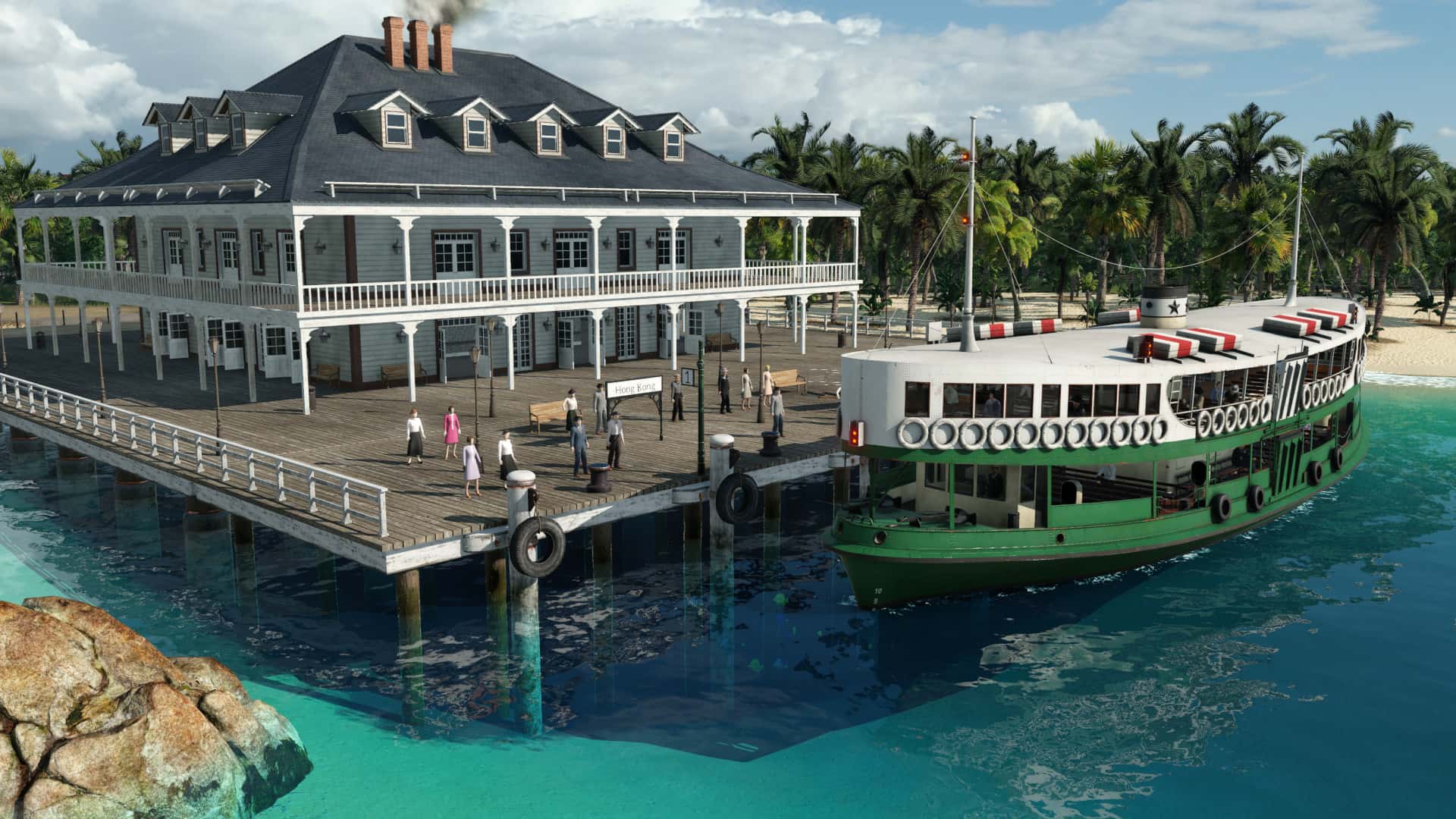 #1. Transport Fever 2 - Deluxe Edition (GOG) By: Good Shepherd Entertainment