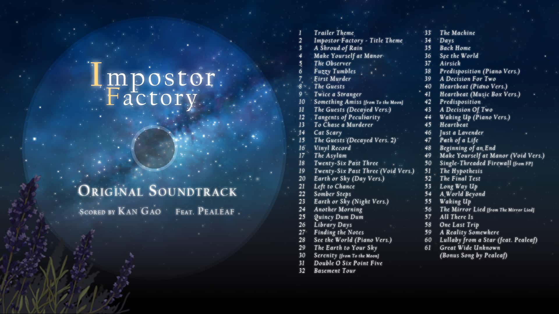 Impostor Factory Soundtrack (GOG) 由: Freebird Games Impostor Factory Soundtrack (GOG) 由: Freebird Games