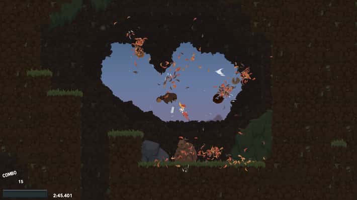 #3. Dustforce DX (GOG) 게시자: Digerati