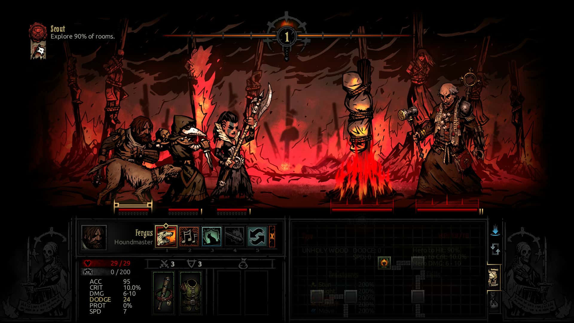 #4. Darkest Dungeon®: The Crimson Court (GOG) โดย: Red Hook Studios