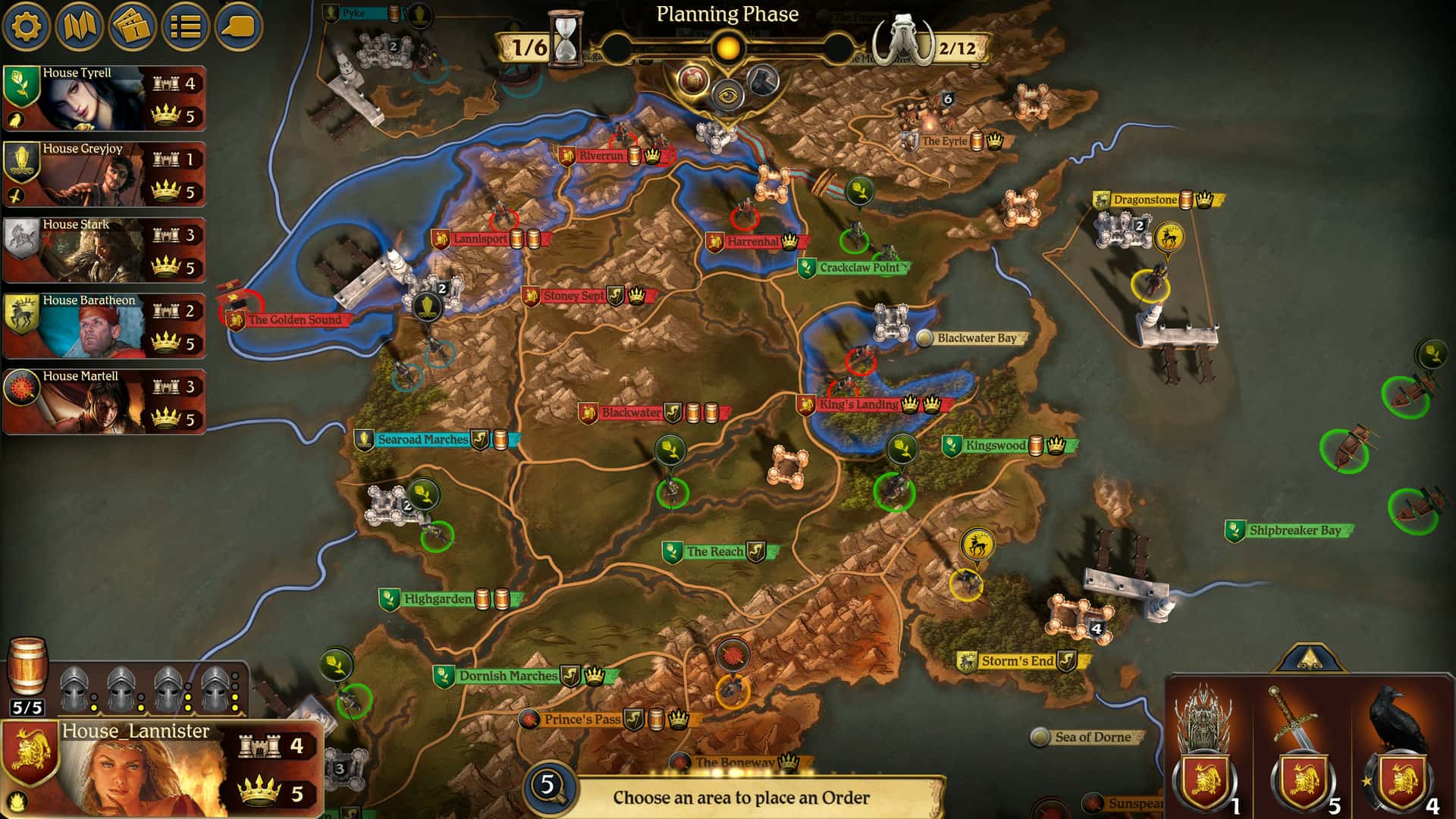 #1. A Game Of Thrones - A Dance With Dragons (GOG) โดย: Twin Sails Interactive