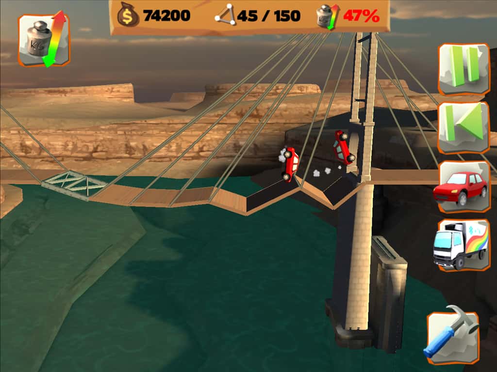 #7. Bridge Constructor Playground (GOG) Bởi: Headup