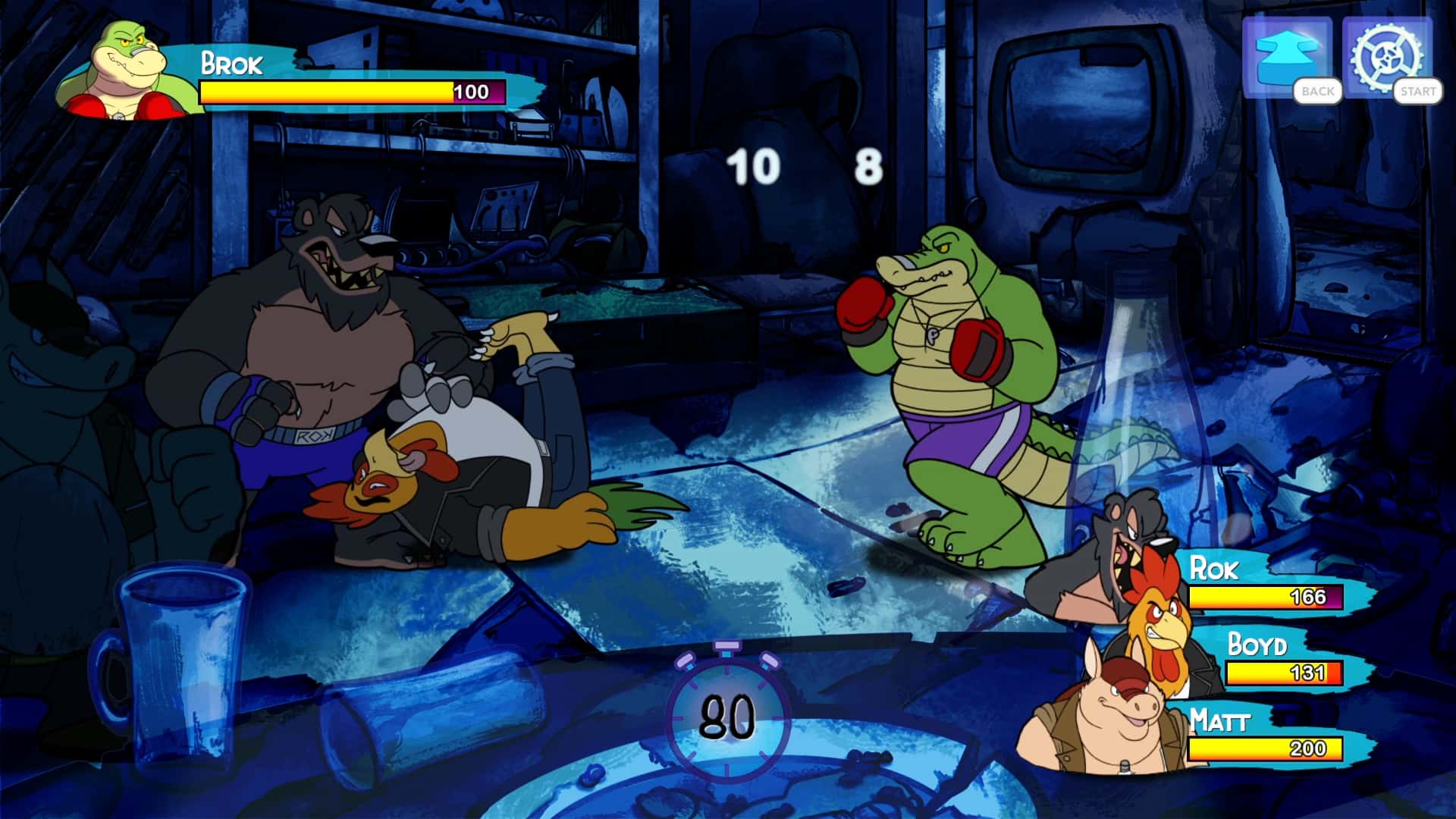 #1. BROK: The Brawl Bar (GOG) Podle: COWCAT