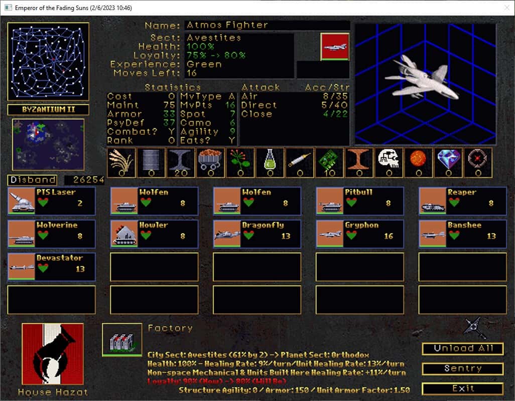 #5. Emperor of the Fading Suns Enhanced (GOG) Podle: Holistic Design Inc.