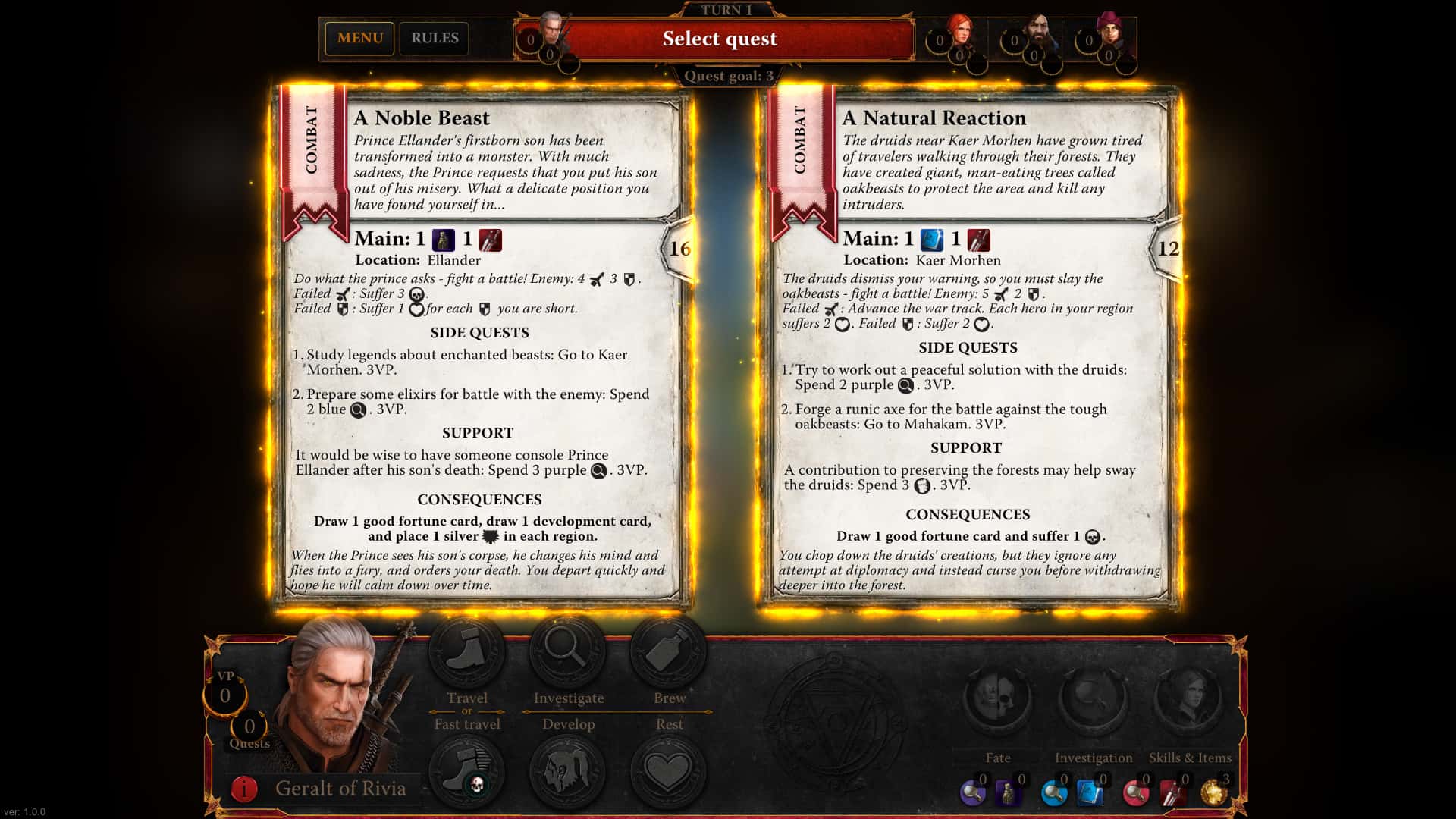 #4. The Witcher Adventure Game (GOG) Bởi: CD PROJEKT RED
