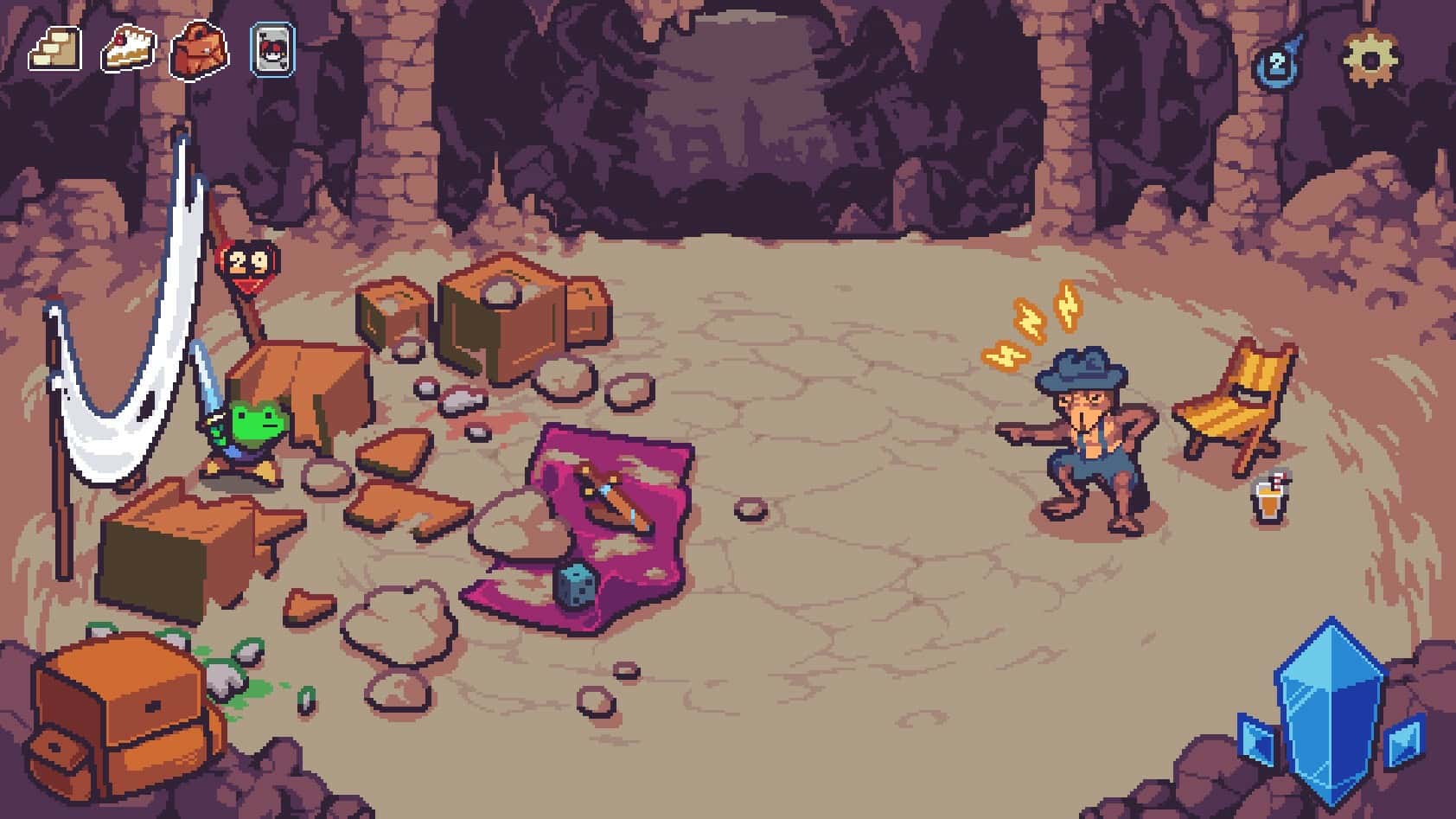 #6. Die in the Dungeon (GOG) โดย: HypeTrain Digital