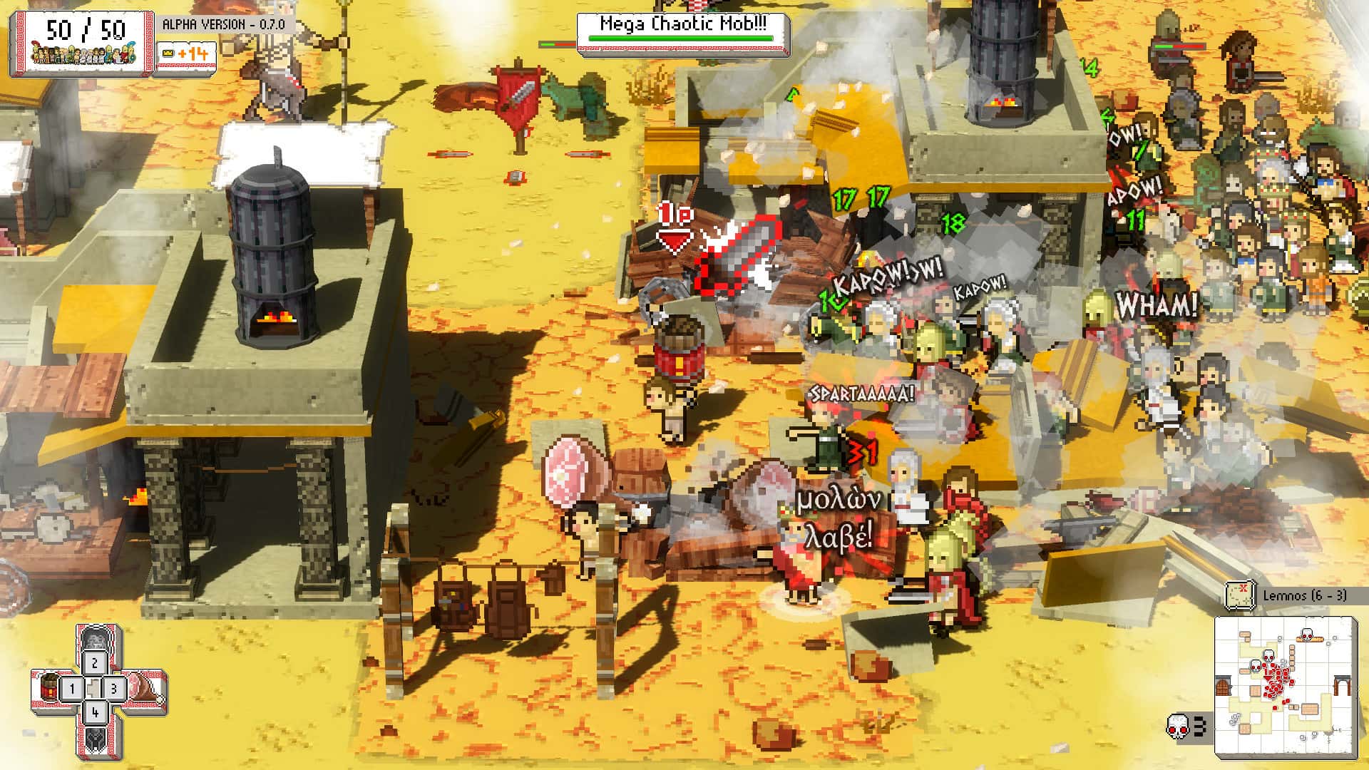 #8. Okhlos: Omega Olympus Edition Upgrade (GOG) Bởi: Devolver Digital