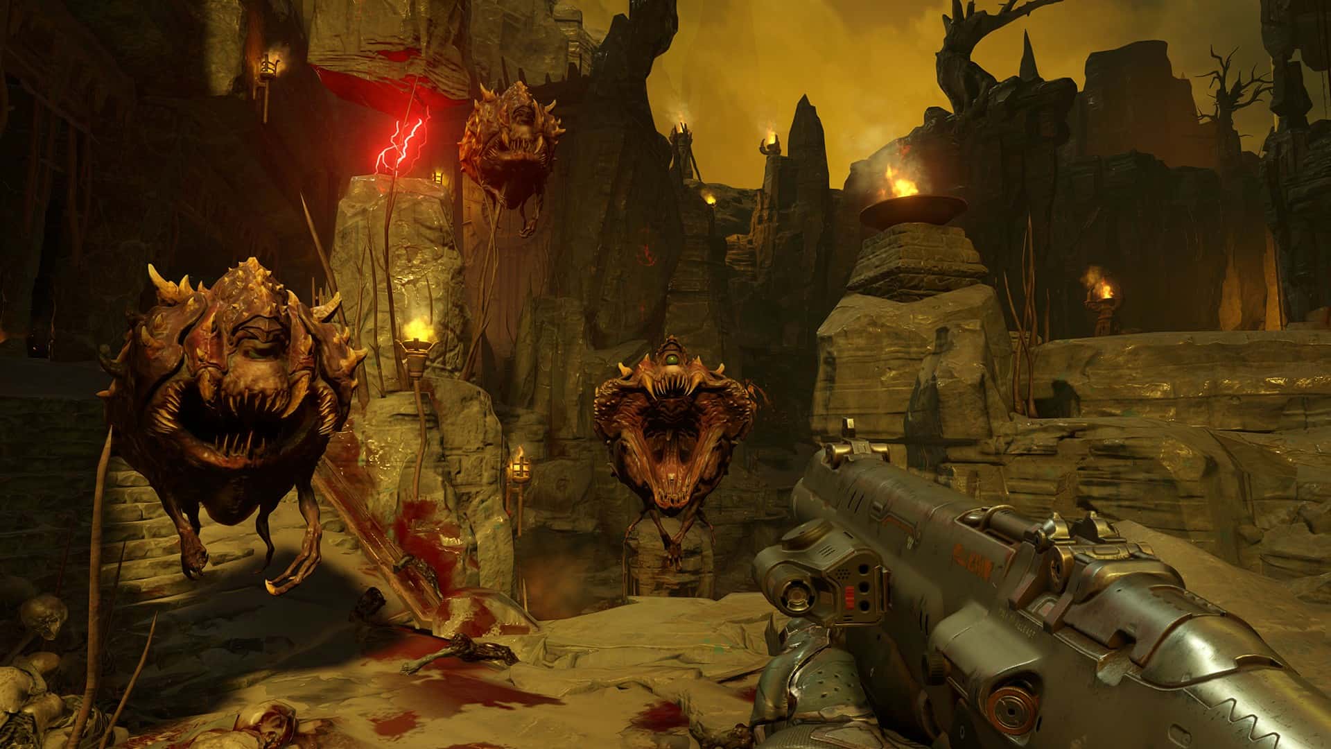 #8. DOOM (2016) (GOG) Por: Bethesda Softworks LLC