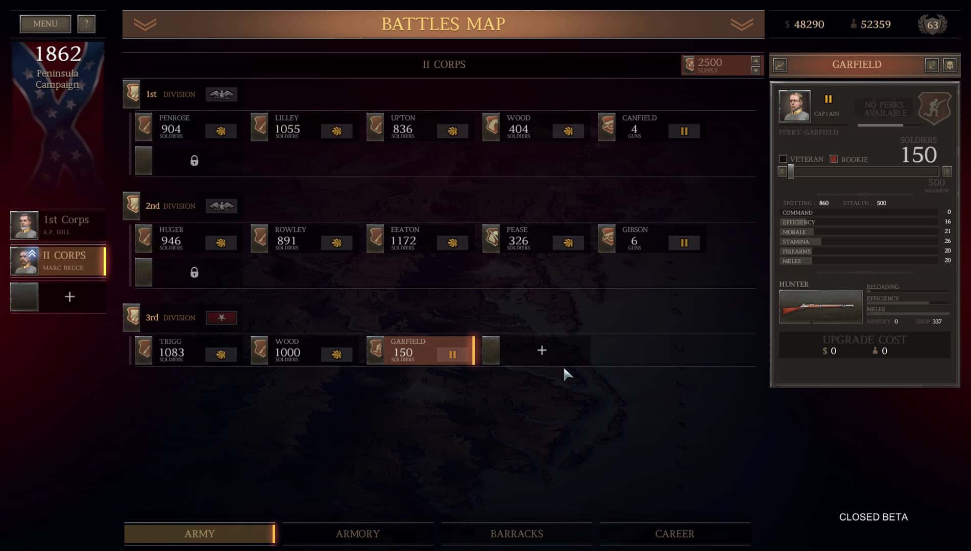 #1. Ultimate General: Civil War (GOG) 作者: Game-Labs