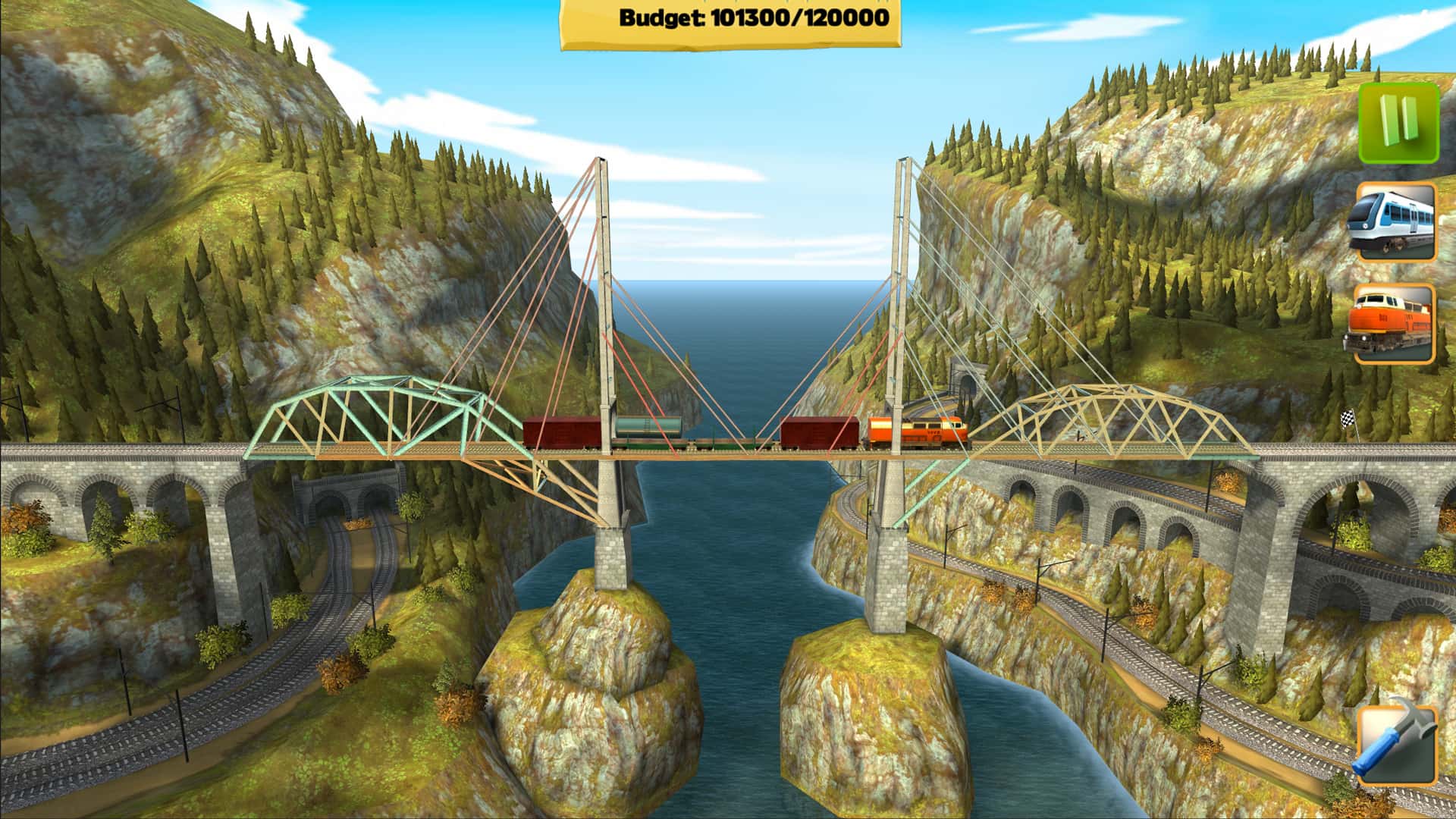 #2. Bridge Constructor Trains (GOG) 由: Headup