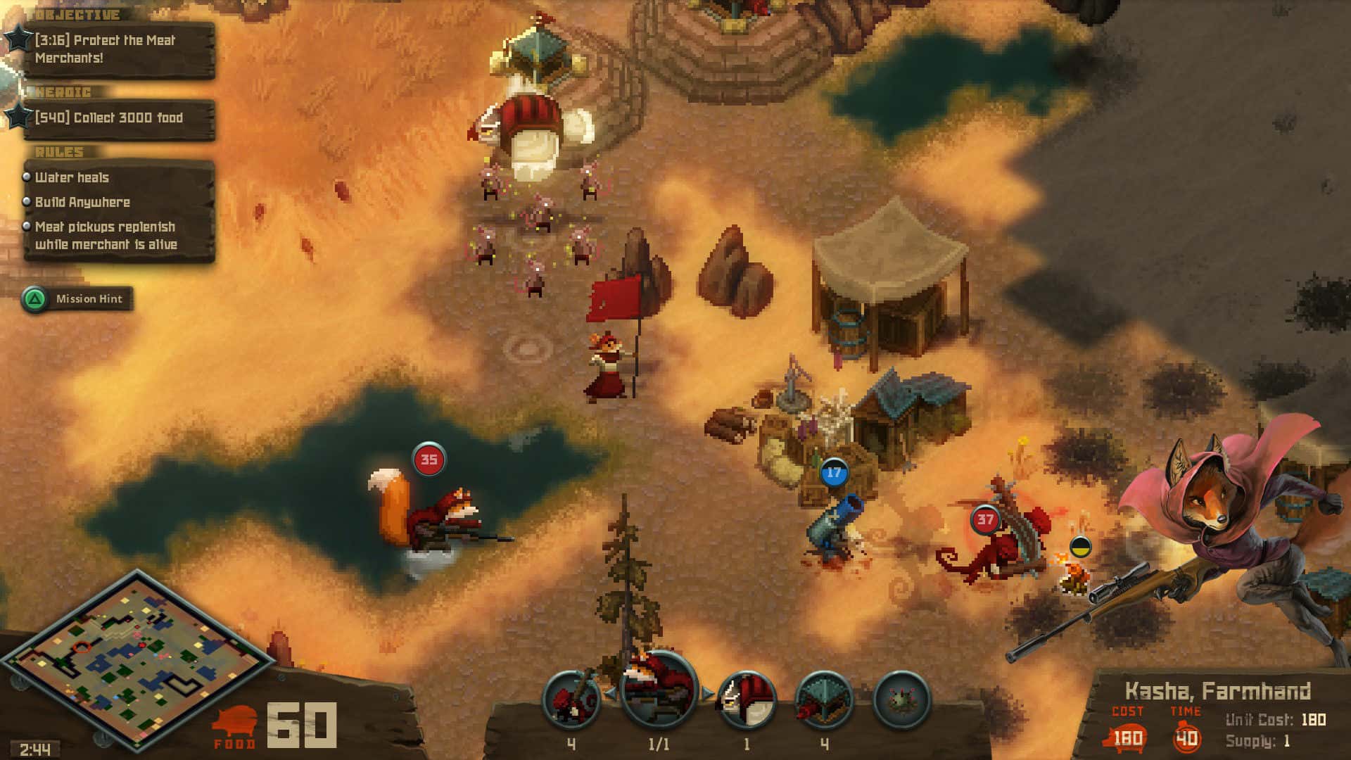#1. Tooth and Tail (GOG) 由: Pocketwatch Games