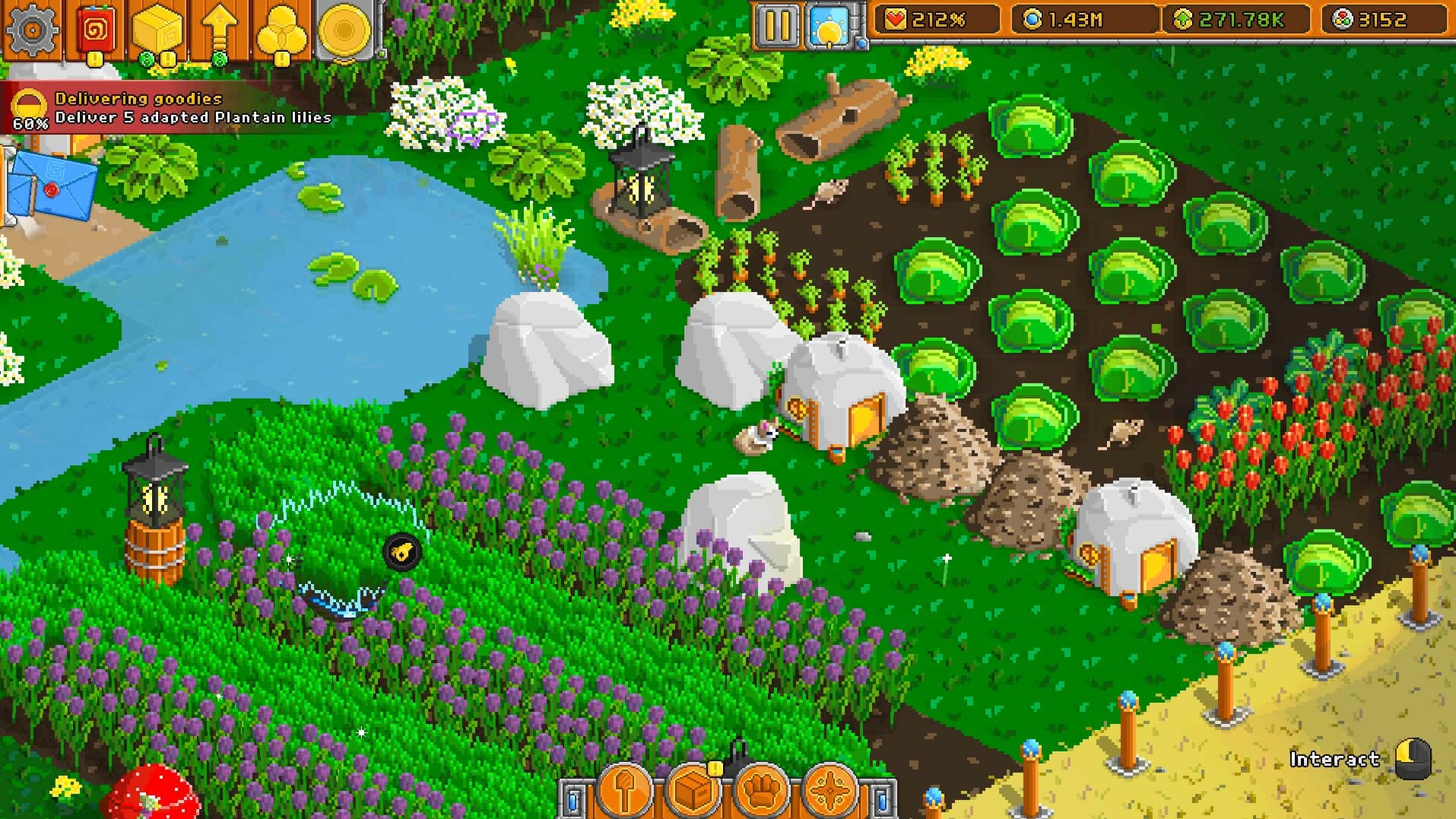 #8. Horticular: Build a Garden, Attract Wildlife (GOG) 由: Slug Disco Studios