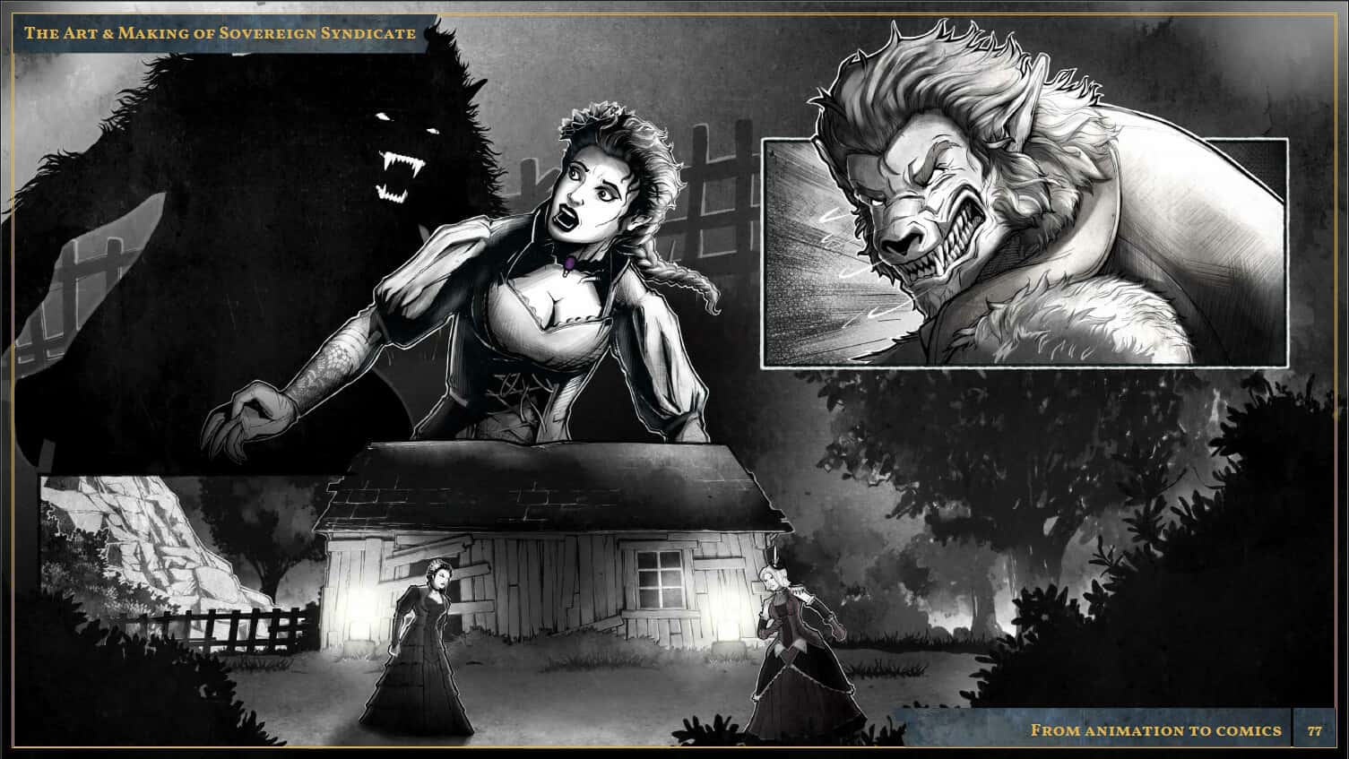 #1. Sovereign Syndicate Digital Artbook (GOG) โดย: Crimson Herring Studios