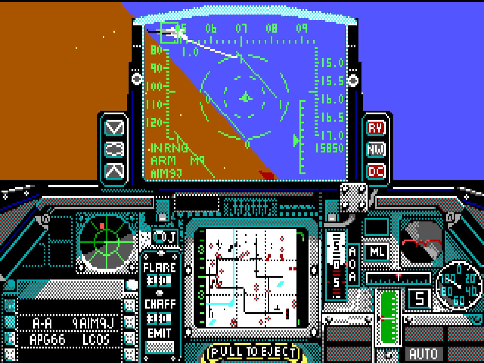 #7. Falcon (GOG) Podle: MicroProse Software